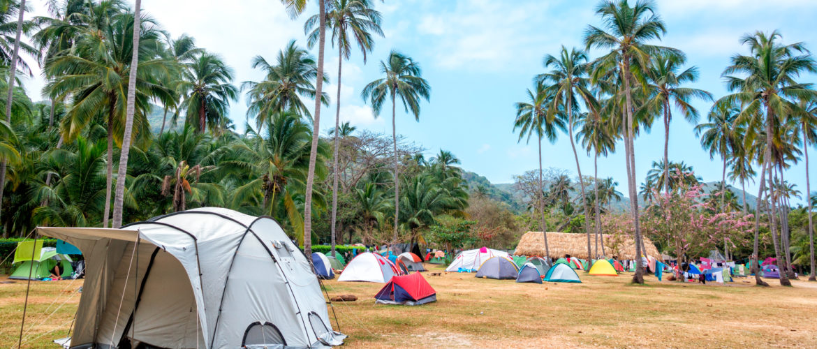 Camping en el Parque Tayrona